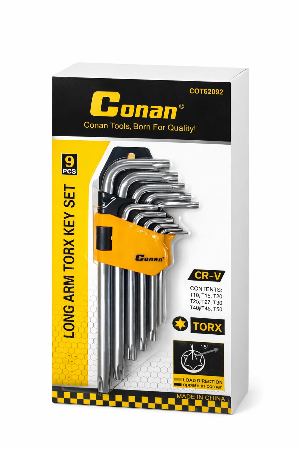 Bohrfutter mit Adapter und Spannschlüssel 3-teilig